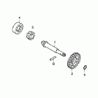 CRF150RB Масляный насос