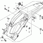 CRF250X Заднее крыло