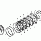 CRF230F Сцепление
