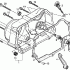 CRF70F Крышка картера правая