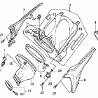 CRF450R Воздухозаборник