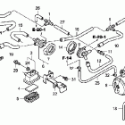 VT750C2F Адсорбер, системы улавливания паров топлива