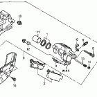 XR650L Задний суппорт тормозной