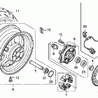 CBR1000RR Заднее колесо