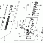 GL1800 Передняя вилка