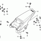 CRF100F Заднее крыло