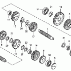 VT750C2F Трансмиссия