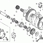 CBR1000RR Коленвал,поршни