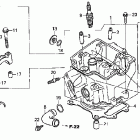 CRF250R Головка цилиндра