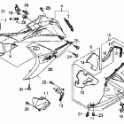 CBR600RA Lower cowl (l.) ('09)