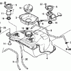 NSA700A Топливный бак