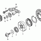 CRF250X Муфта стартера