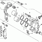 CRF250R Передний тормозной суппорт