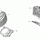 VTX1300T Цилиндр