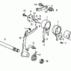 CRF70F Вилка переключения передач