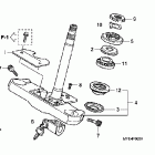 VT750C2F Траверса нижняя