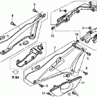 ST1300A Side cover - rear cowl