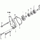 CRF250R Водяной насос