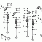 VTX1300C Распредвал и клапана