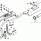 CRF70F Глушитель