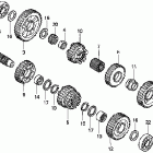 VTX1800F3 Трансмиссия