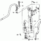 XR650L Задний тормозной цилидр