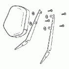 VTX1800F3 Backrest (tall, sport custom)