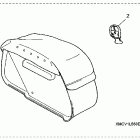 VTX1800T2 Right saddlebag