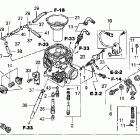 VT750CA Карбюратор