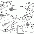 VTX1800N1 Топливный бак