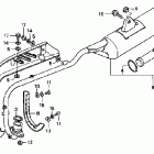 CRF70F Глушитель