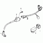 CRF70F Wire harness @ ignition coil