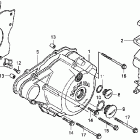 CB250 Крышка картера левая