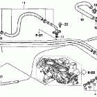 GL1800 Throttle body (tubing)