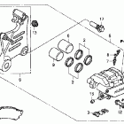 VTX1800F1 Rear brake caliper ('05-)
