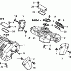 VTX1800F1 Крышка головки цилиндров
