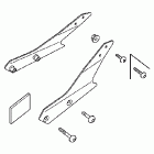 VTX1800F3 Backrest rr carrier mt brkts (sport custom)