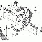 CRF450R Заднее колесо