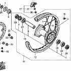 CRF250R Заднее колесо