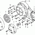 VTX1800F3 Крышка картера правая