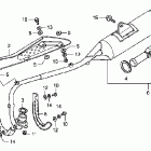 CRF50F Глушитель