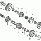 VTX1300C Трансмиссия