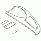 VTX1800F3 Tank belt leather (plain)