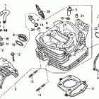 CRF230L Головка цилиндра