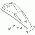 VTX1800R3 Leather tank belt (plain)