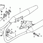CMX250C Глушитель