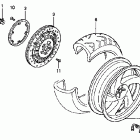 GL1800 Заднее колесо