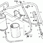 XR650L Адсорбер, системы улавливания паров топлива