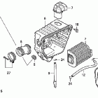 CB250 Воздухозаборник