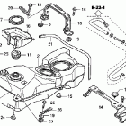 GL1800 Топливный бак